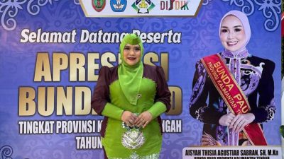 Ketua Pokja Bunda PAUD Murung Raya Ikuti Lomba Apresiasi Tingkat Provinsi